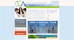 Desktop Screenshot of ccaclinics.org